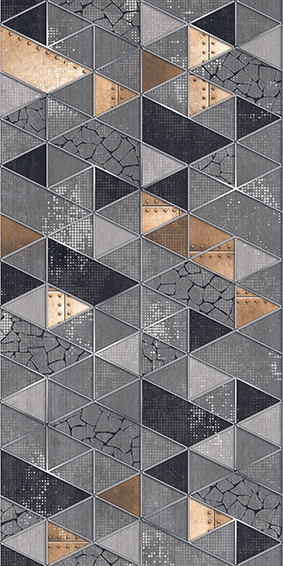 GRAPHITE GEOMATRY DECOR